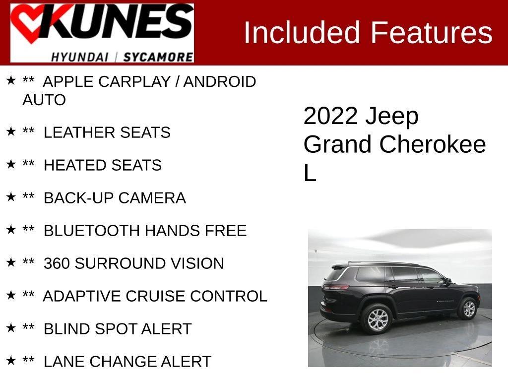 jeep grand cherokee l 2022 1C4RJKBG2N8582640 image jeep grand cherokee l 2022 1C4RJKBG2N8582640 image